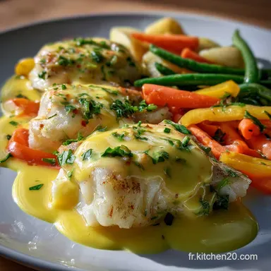 Et Sauce Hollandaise A&eacute;rienne : Poisson Vapeur Facile Fiche recette