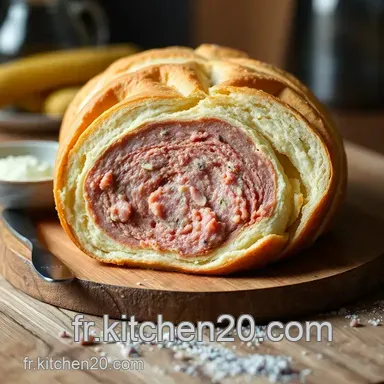 Saucisson Brioch&eacute; : Un D&eacute;lice Fran&ccedil;ais Facile et Savoureux Fiche recette