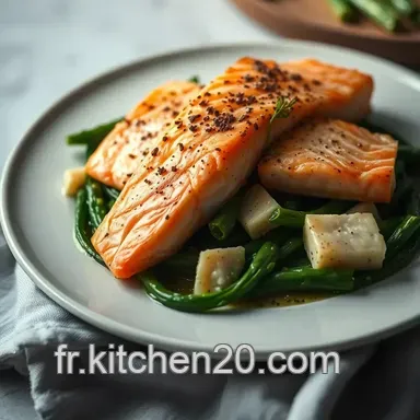 Recette Saumon &Eacute;pinard : Un Plat Cr&eacute;meux et R&eacute;confortant Fiche recette