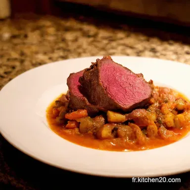 Saut de Veau Marengo Un D&eacute;lice &agrave; la Fran&ccedil;aise Fiche recette