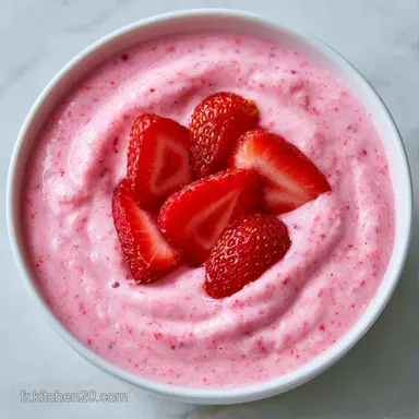 Smoothie Fraise Surgel&eacute;e en 5 Minutes Fiche recette