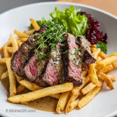 Steak Frites Maison: Frites Croustillantes en 45 Min Fiche recette