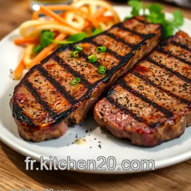 T-Bone Grill&eacute; Facile ? Ma Recette + Salade Gourmande! Fiche recette