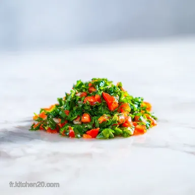 Taboul&eacute; Libanais pour 6 Personnes Fiche recette