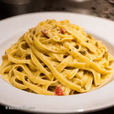 Tagliatelles Carbonara La Vraie Recette Italienne Fiche recette