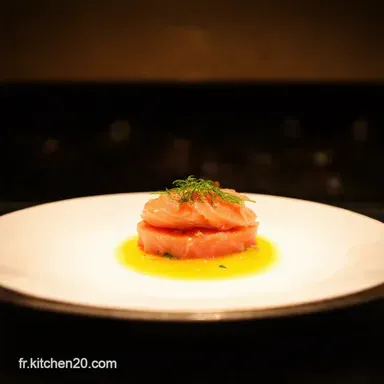 Tartare de Saumon Agrume Frais Facile et Chic Fiche recette