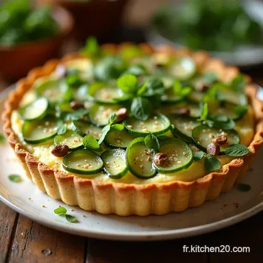 Tarte Fine Asperges Ch&egrave;vre Menthe Recettes Printani&egrave;res L&eacute;g&egrave;res Fiche recette