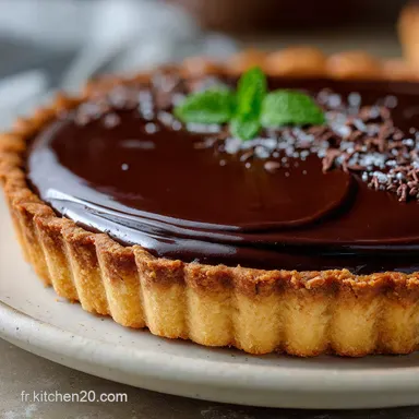 Tarte Au Chocolat Recette Pour 8 Personnes Fiche recette