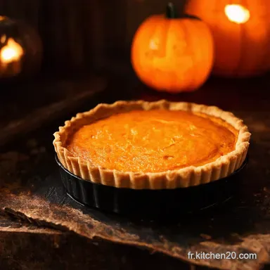 Tarte au Potiron Facile pour Halloween Ma Recette Bistrot Fiche recette