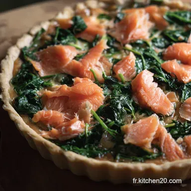 Tarte au Saumon &Eacute;pinard Facile: Le Brunch Chic &agrave; la Fran&ccedil;aise!