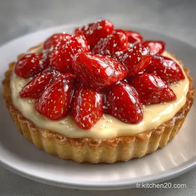 Tarte Aux Fraises en 45 Minutes Fiche recette