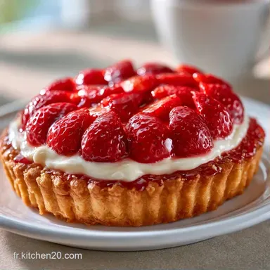Tarte Aux Fraises Pour 6 Personnes Fiche recette