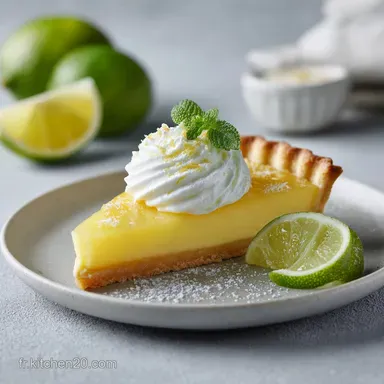 Tarte au citron all&eacute;g&eacute;e : Cr&egrave;me onctueuse et faible en sucre