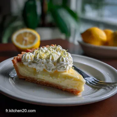 Tarte Au Fromage Blanc Citronne Facile : Le G&acirc;teau Sans Base D&eacute;tremp&eacute;e Fiche recette