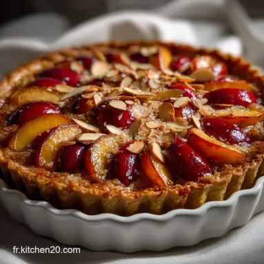 Tarte Aux Nectarines Amandine IG Faible : Croustillante Gourmande Fiche recette