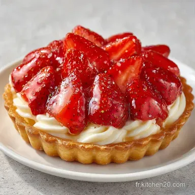 Tartelettes aux Fraises (6 Personnes) Fiche recette