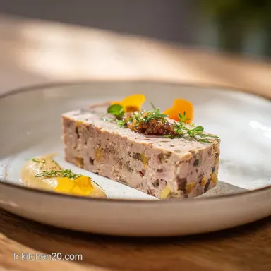 Terrine De Sanglier Traditionnelle pour 10 Portions Fiche recette