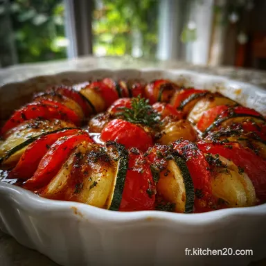 Dlicieux Tian aux Lgumes Mditerranens | Cuisson Lente Facile Fiche recette