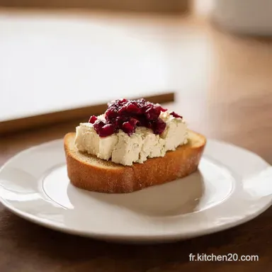 Toast Noix Ch&egrave;vre Betterave Un D&eacute;lice Facile et Chic Fiche recette