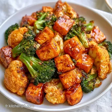 Tofu Au Piment Doux pour 4 Personnes Fiche recette