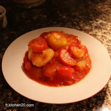 Tomates Farcies lAncienne Un Plat Ma Recette Facile et Ensoleill&eacute;e Fiche recette