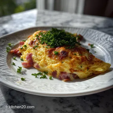 Tortilla de Patatas et Jambon : Moelleux Garanti Fiche recette