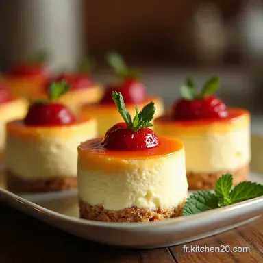 Verrines Cheesecake Cl&eacute;mentine Le D&eacute;lice Festif Facile Fiche recette