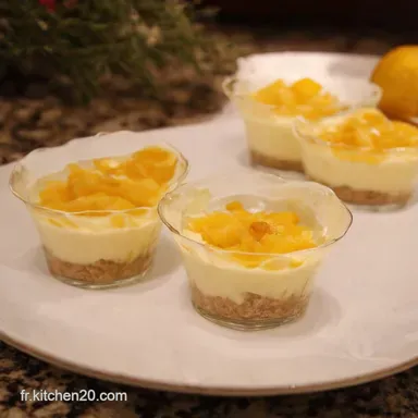 Verrines Yaourt Cl&eacute;mentines Ma Recette Soleil dHiver Fiche recette