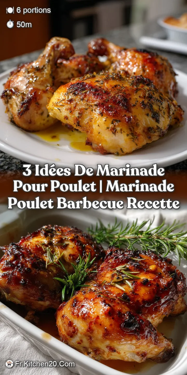 3 Id&eacute;es De Marinade Pour Poulet | Marinade Poulet Barbecue Recette