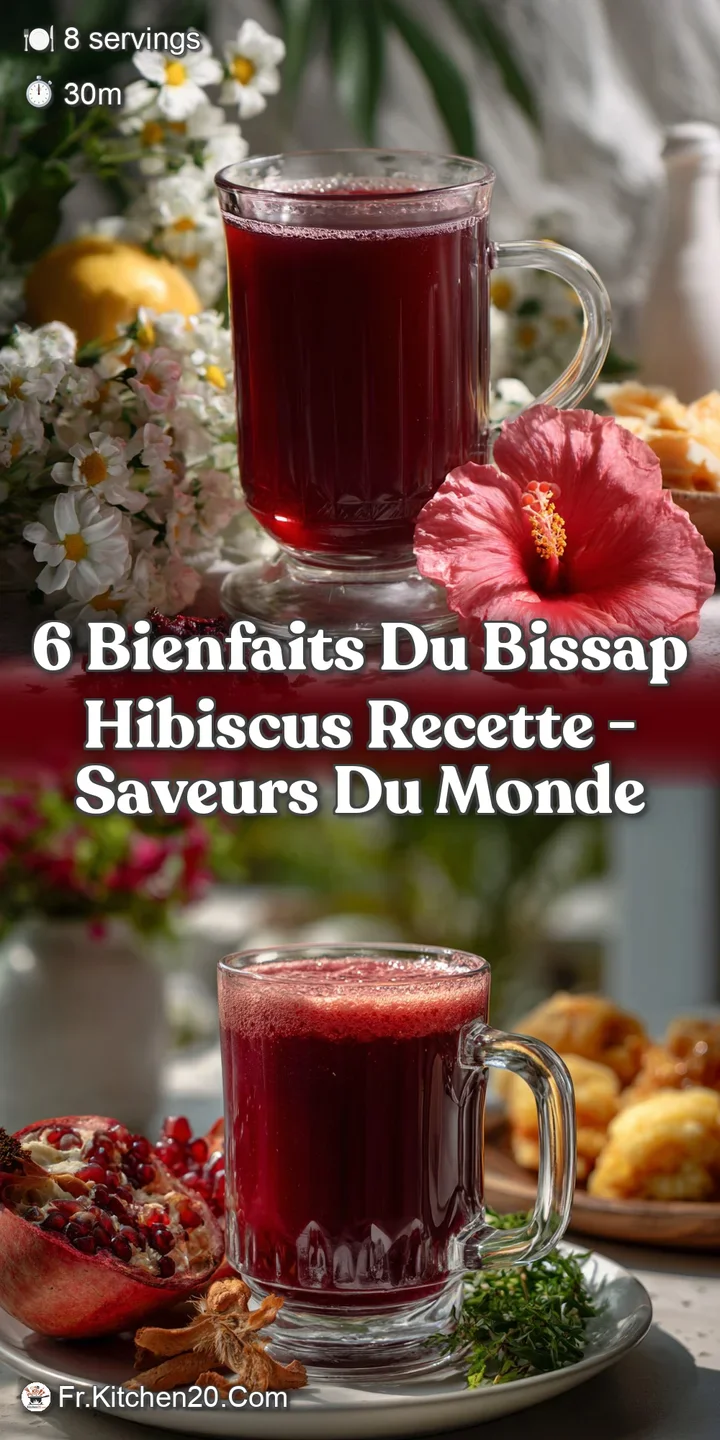 6 Bienfaits Du Bissap Hibiscus Recette - Saveurs du Monde