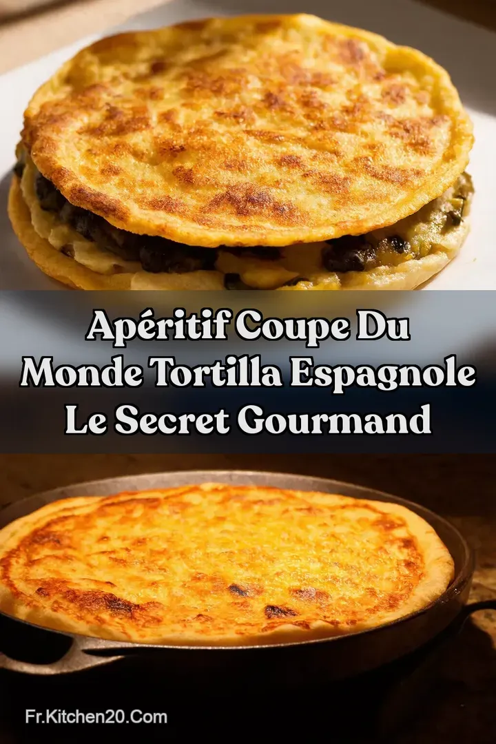 Ap&eacute;ritif Coupe du Monde Tortilla Espagnole Le Secret Gourmand