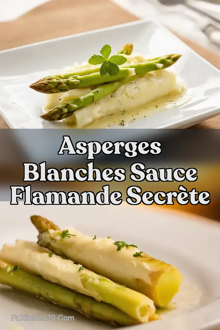 Asperges Blanches Sauce Flamande Secr&egrave;te