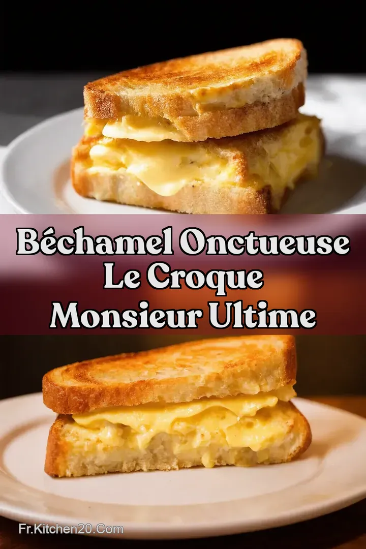 B&eacute;chamel Onctueuse Le Croque Monsieur Ultime