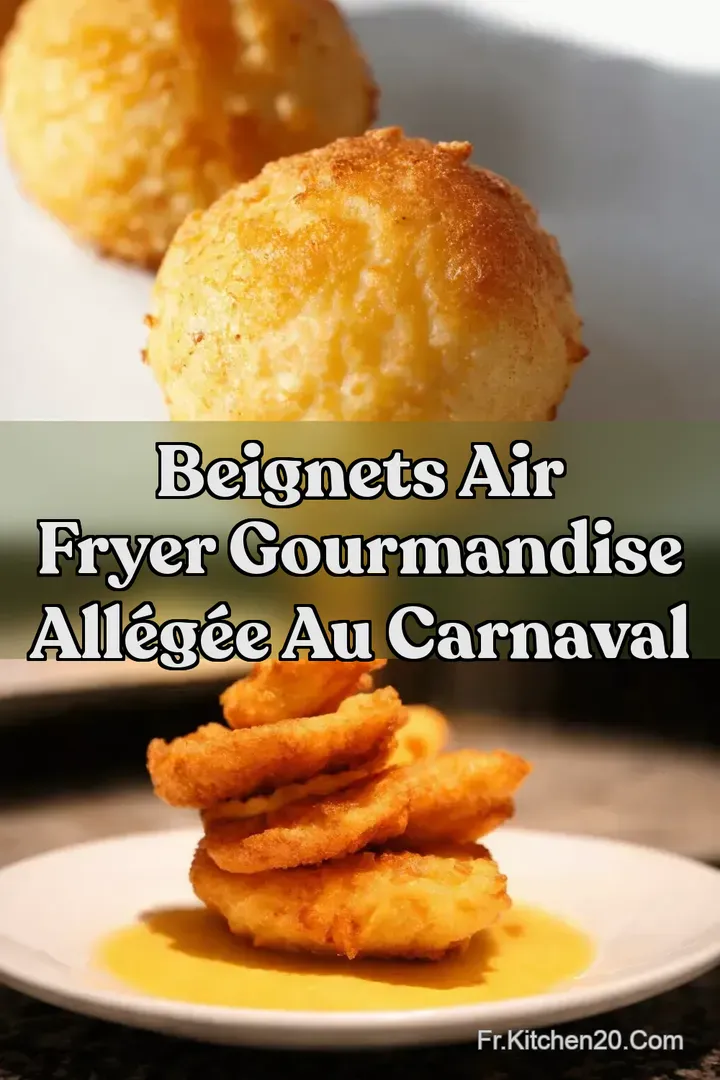 Beignets Air Fryer Gourmandise All&eacute;g&eacute;e au Carnaval