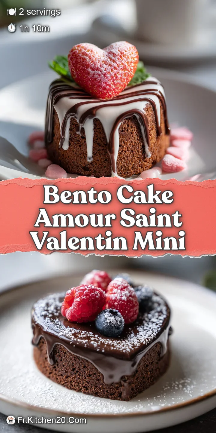 Close-up view of a mini cake's smooth pink frosting and sweet heart candies. Inviting Valentine's Day treat with sweet det...