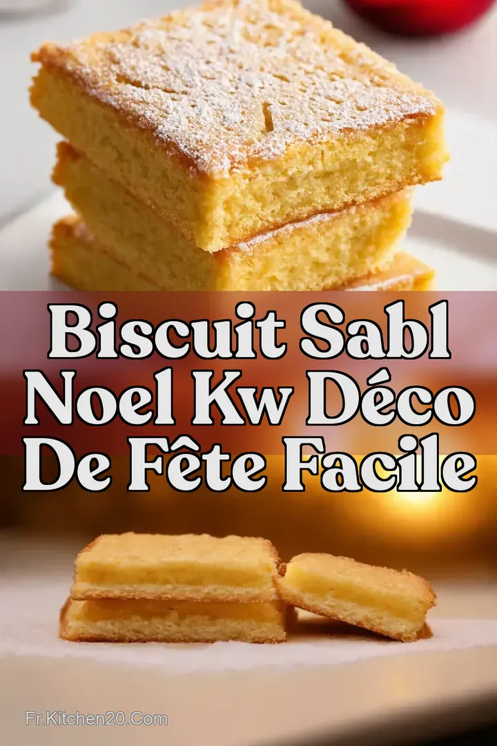 Biscuit Sabl Noel kw D&eacute;co de F&ecirc;te Facile