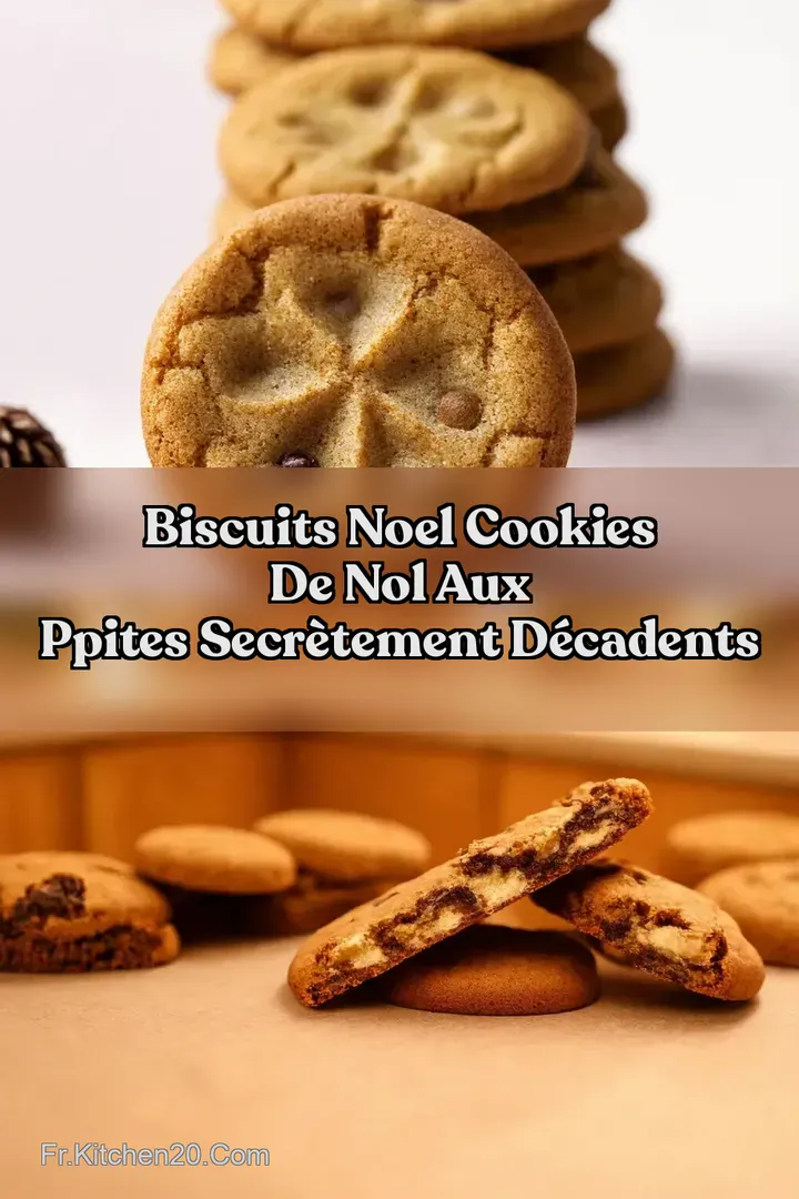 Biscuits Noel Cookies de Nol aux Ppites Secr&egrave;tement D&eacute;cadents