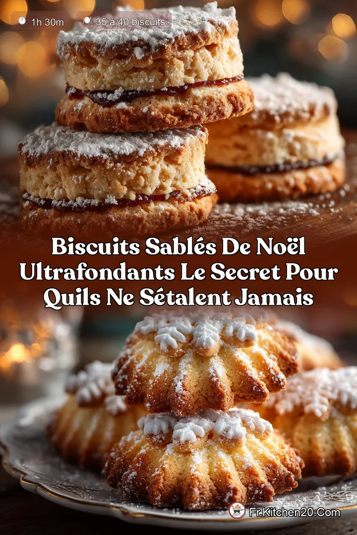 Biscuits Sabl&eacute;s de No&euml;l UltraFondants Le Secret pour quils ne s&eacute;talent jamais