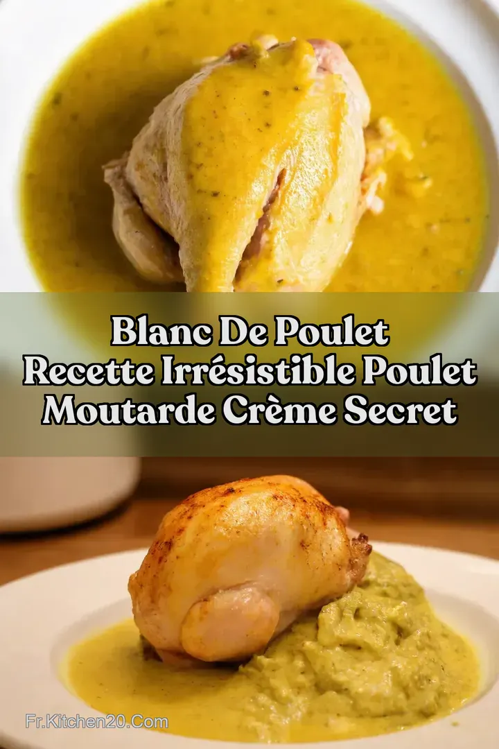 Blanc De Poulet Recette Irr&eacute;sistible Poulet Moutarde Cr&egrave;me Secret