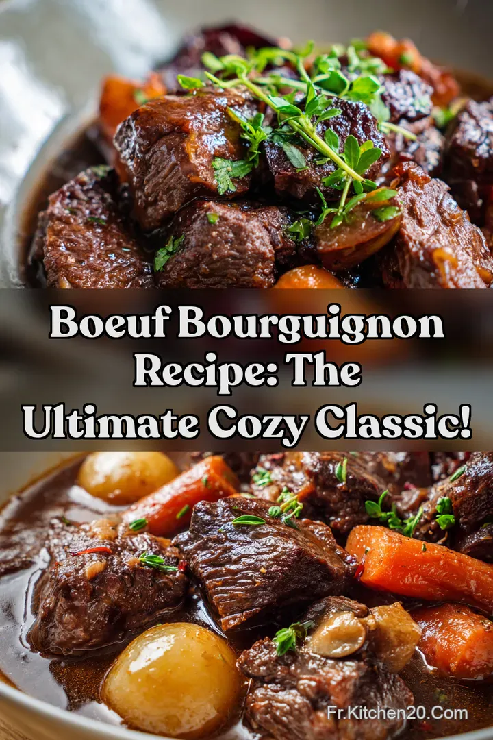 Boeuf Bourguignon Recipe: The Ultimate Cozy Classic!