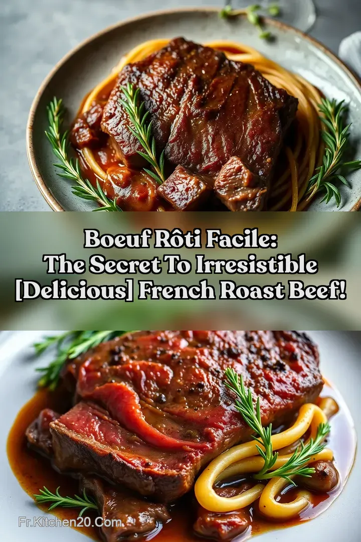 Boeuf R&ocirc;ti Facile: The Secret to Irresistible [Delicious] French Roast Beef!