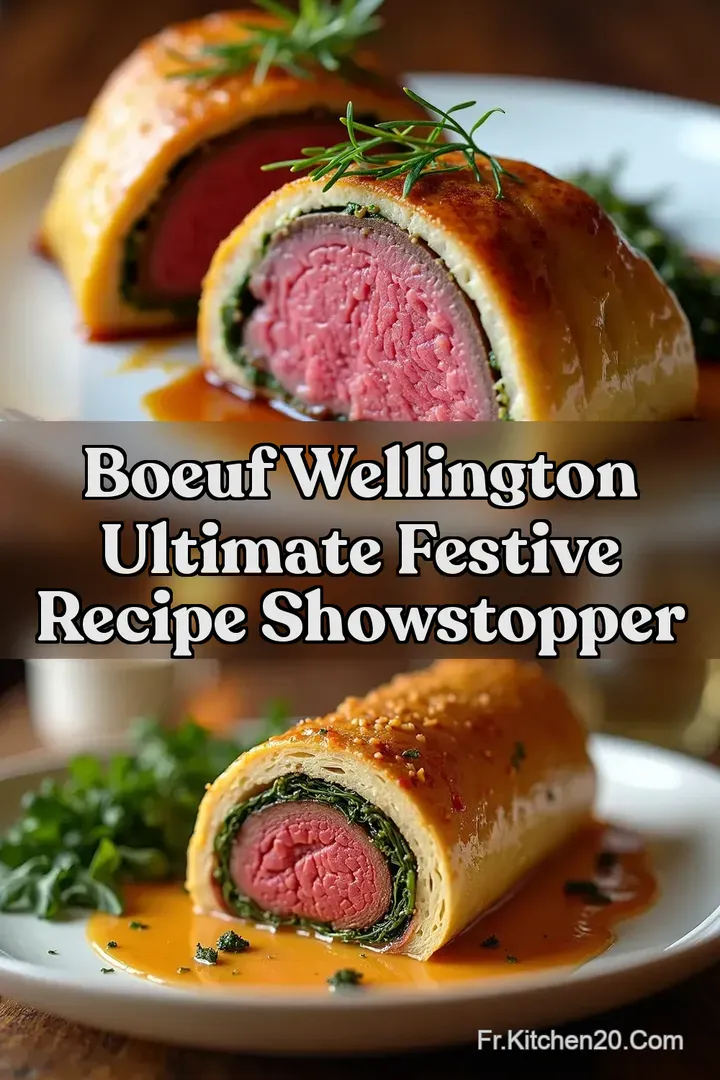 Boeuf Wellington Ultimate Festive Recipe Showstopper