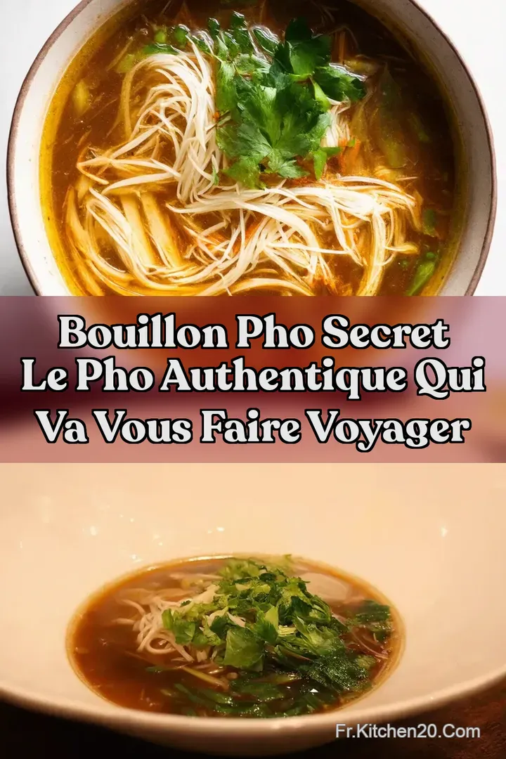 Bouillon Pho Secret Le Pho Authentique Qui Va Vous Faire Voyager