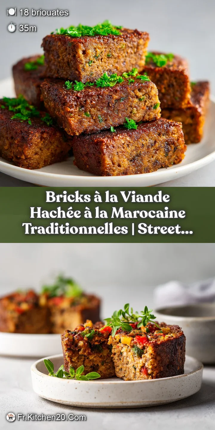 Close-up of a crispy brick pastry, revealing a rich, dark, and textured meat filling within.