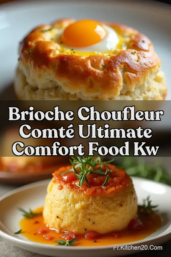 Brioche ChouFleur Comt&eacute; Ultimate Comfort Food kw