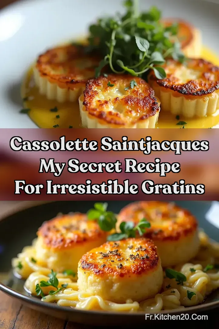 Cassolette SaintJacques My Secret Recipe For Irresistible Gratins