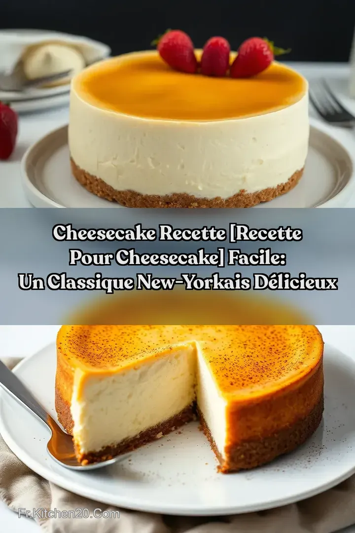 Cheesecake Recette [Recette pour cheesecake] Facile: Un Classique New-Yorkais D&eacute;licieux