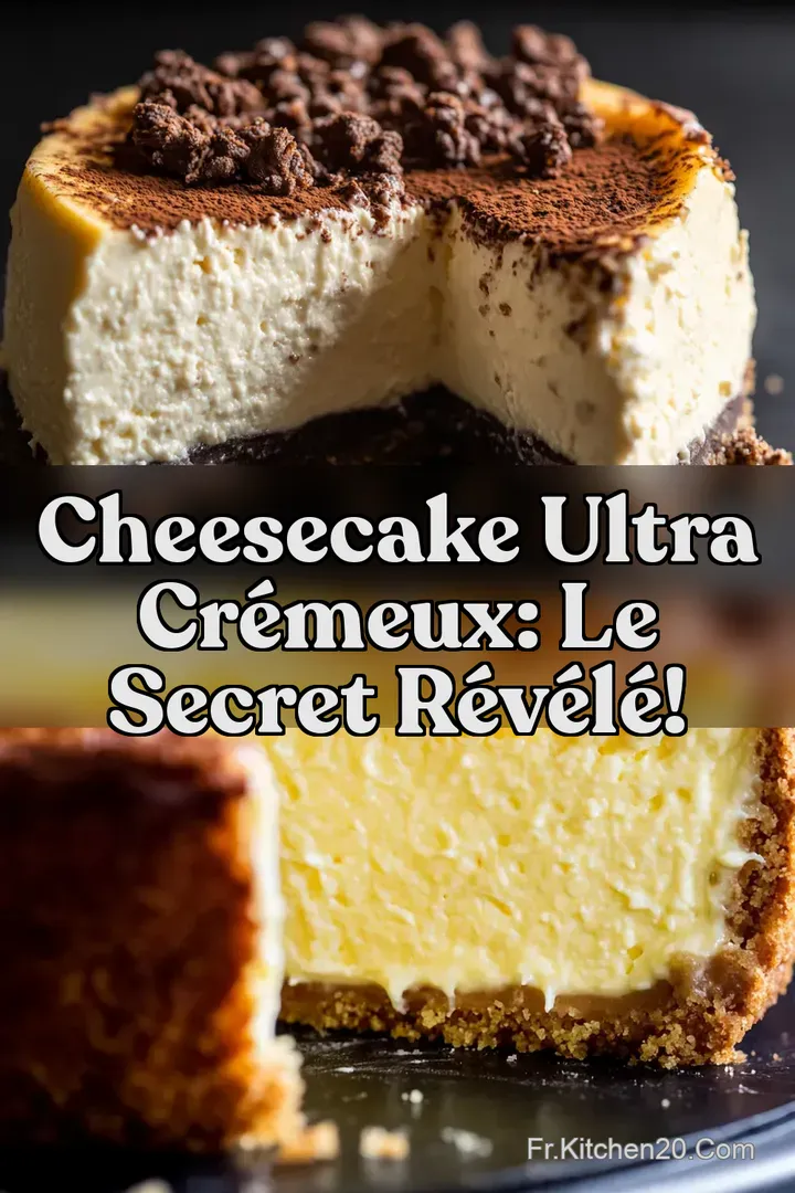 Cheesecake Ultra Cr&eacute;meux: Le Secret R&eacute;v&eacute;l&eacute;!