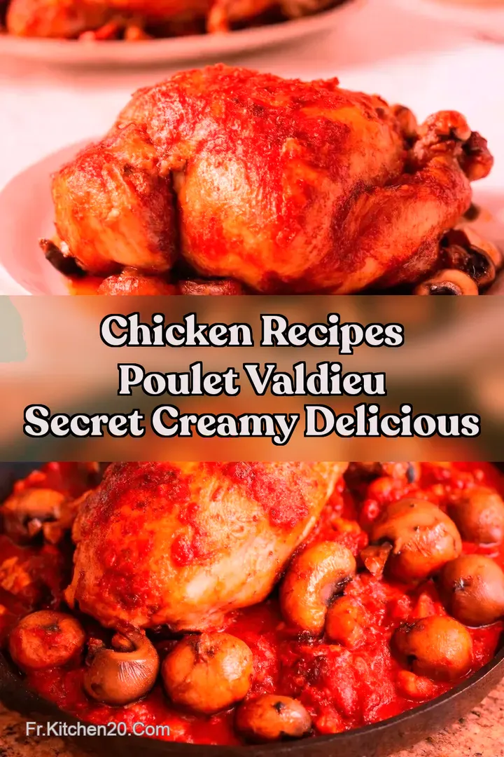 Chicken Recipes Poulet ValDieu Secret Creamy Delicious