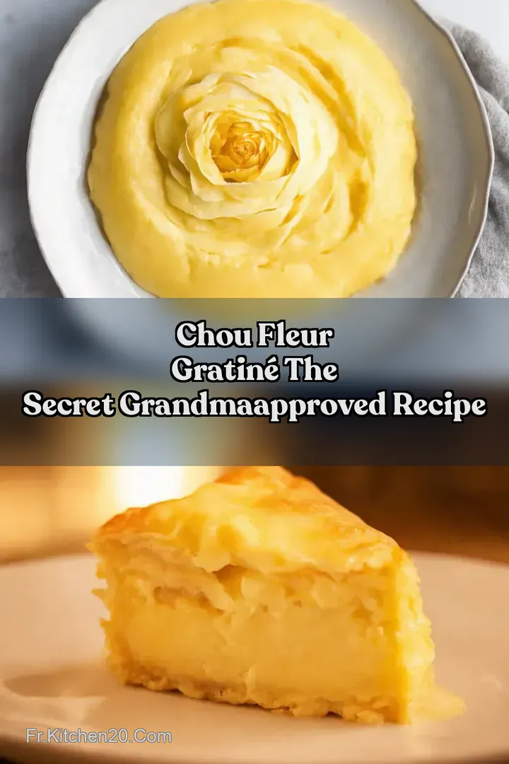 Chou Fleur Gratin&eacute; The Secret GrandmaApproved Recipe